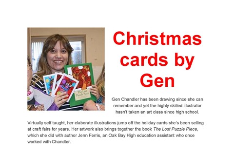 Christmas Cards by Gen 