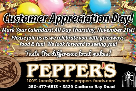 Pepper's Newsletter November 19, 2019